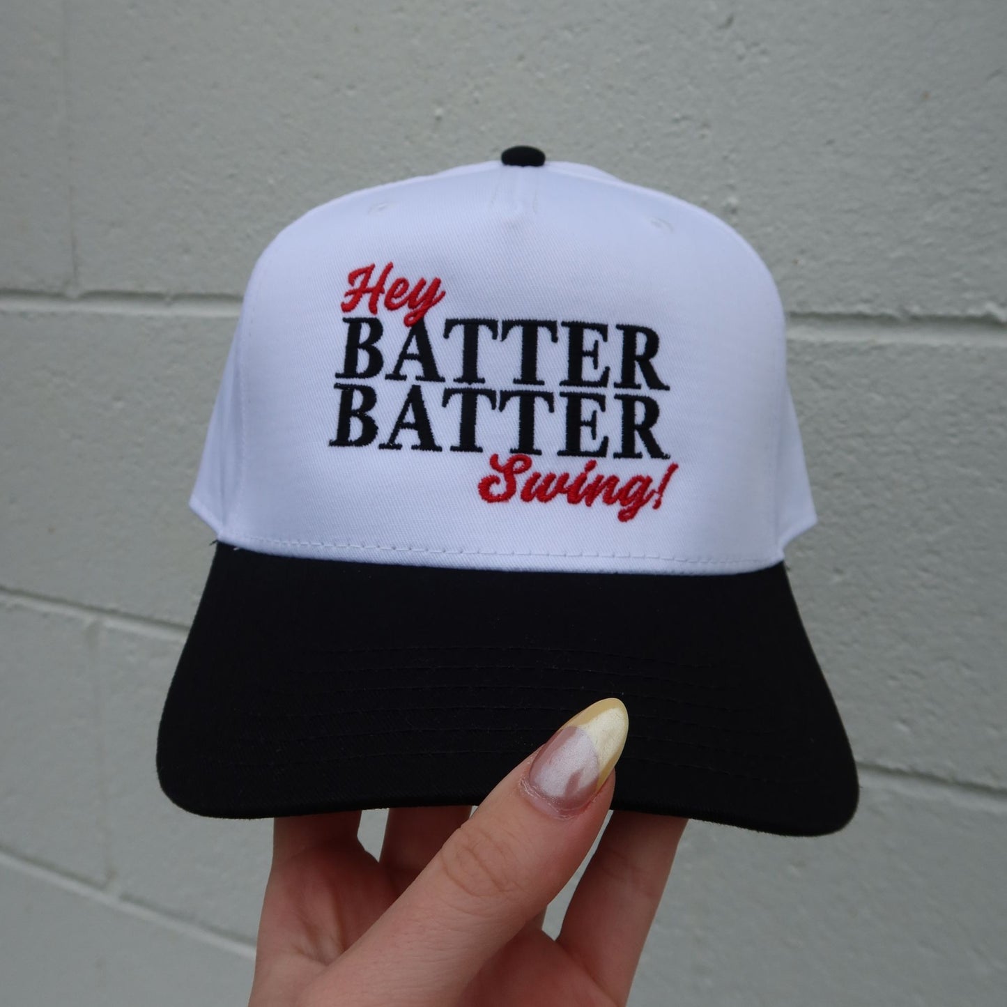 Hey Batter Batter Swing Vintage Trucker Hat