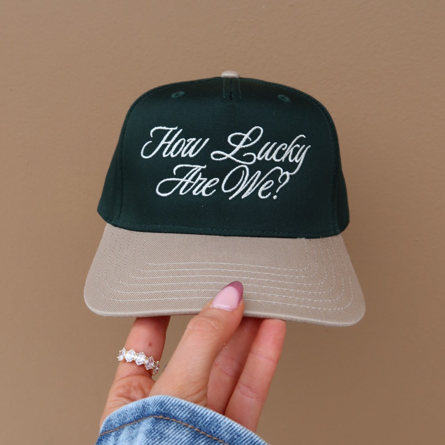 How Lucky Are We? Vintage Trucker Hat