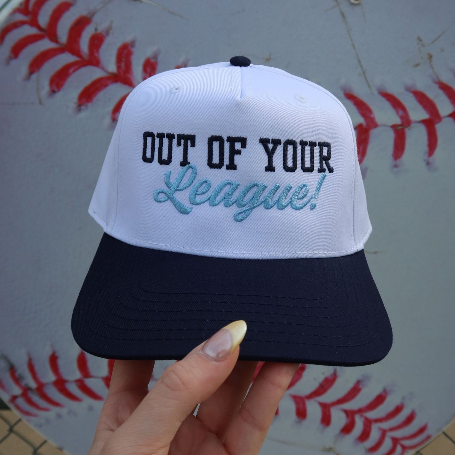 Out of Your League Vintage Trucker Hat