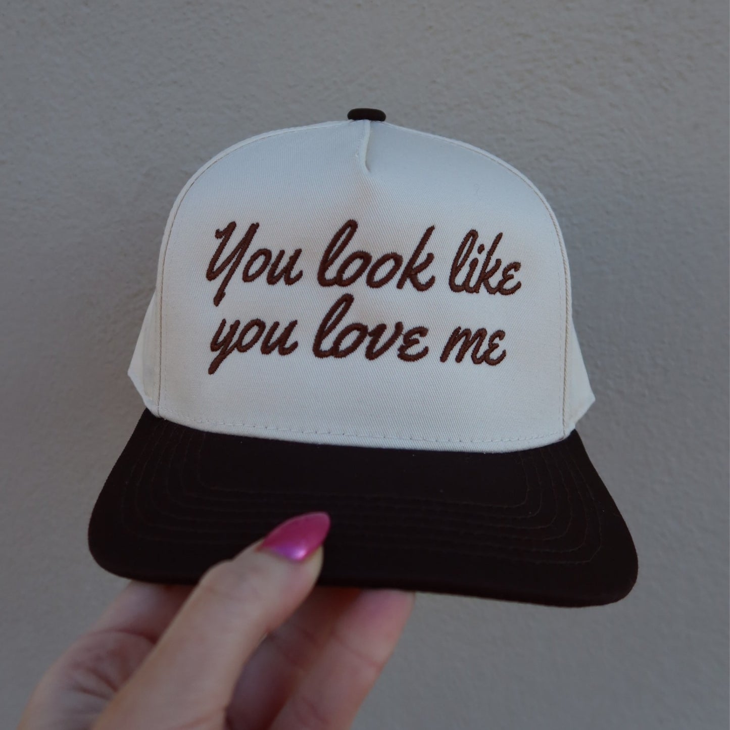 You Look Like You Love Me Vintage Trucker Hat