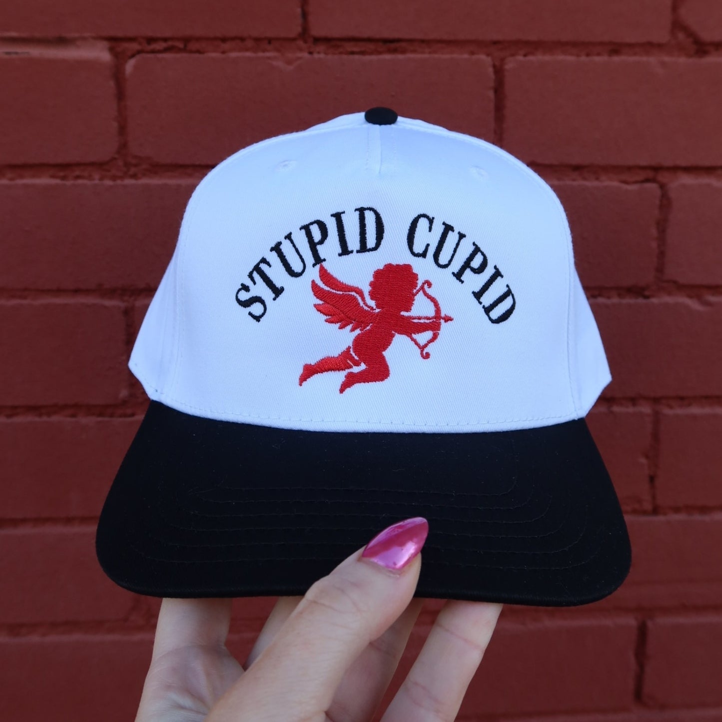 Stupid Cupid Vintage Trucker Hat