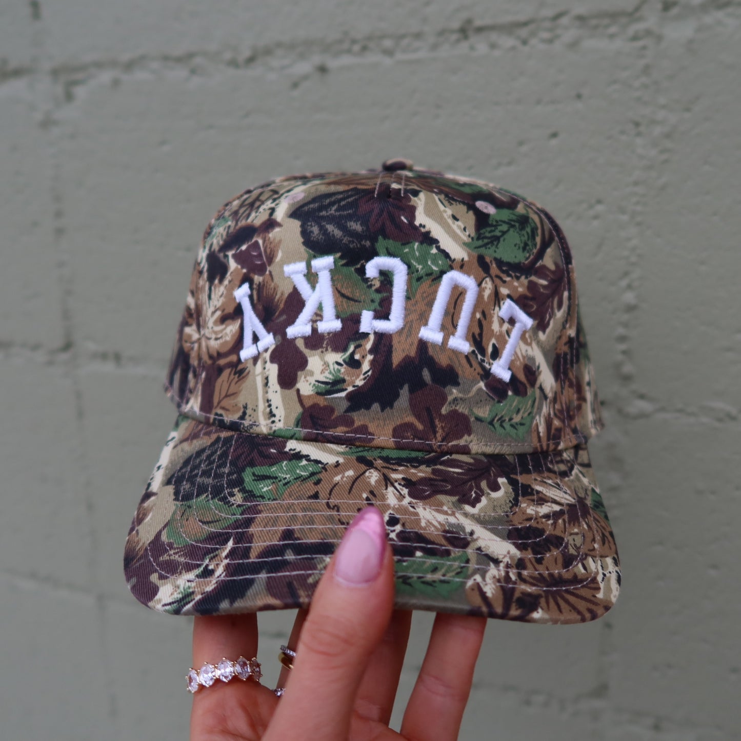 Lucky Camo Vintage Trucker Hat