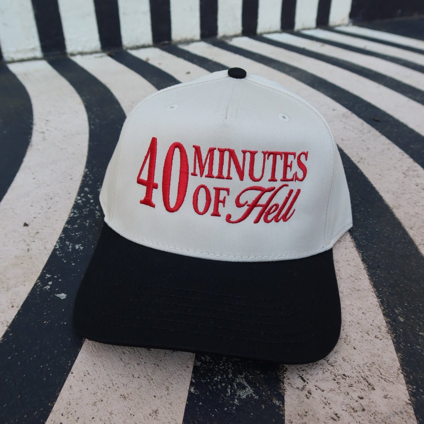 40 Minutes of Hell Vintage Trucker Hat
