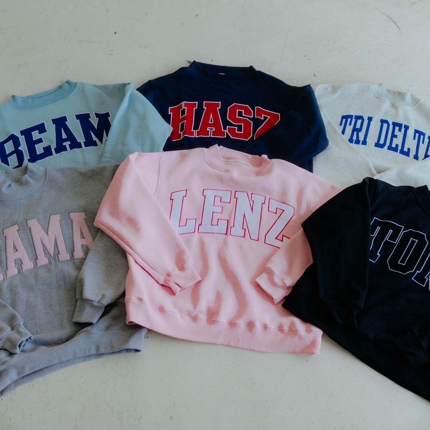 Custom Mockneck Varsity Sweatshirt