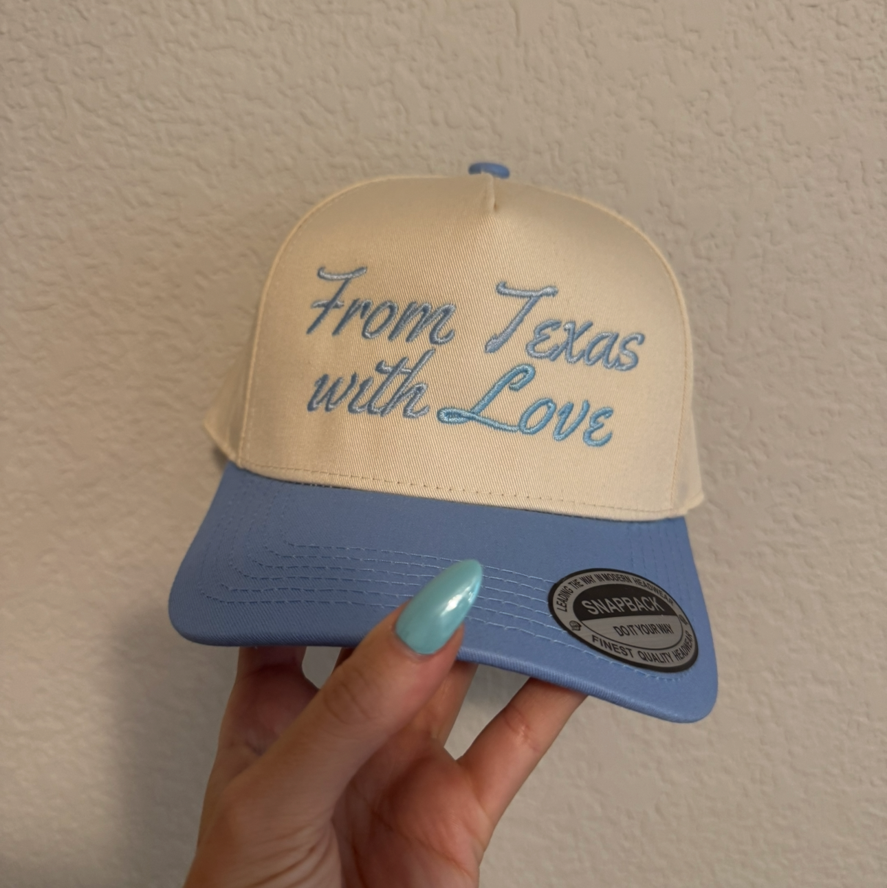 From Texas With Love Vintage Trucker Hat (Minor Flaw)