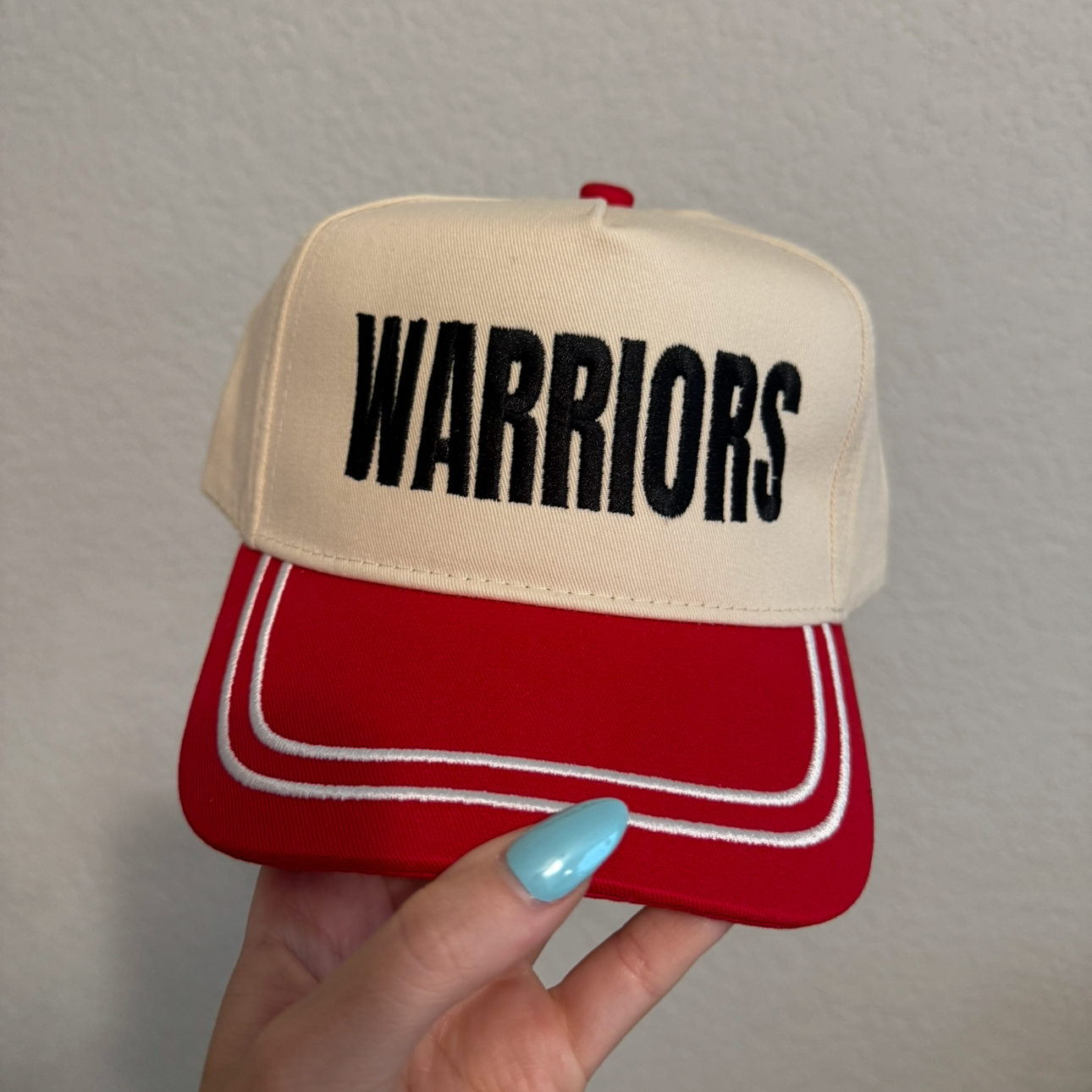 Warriors Vintage Trucker Hat (Overstock)