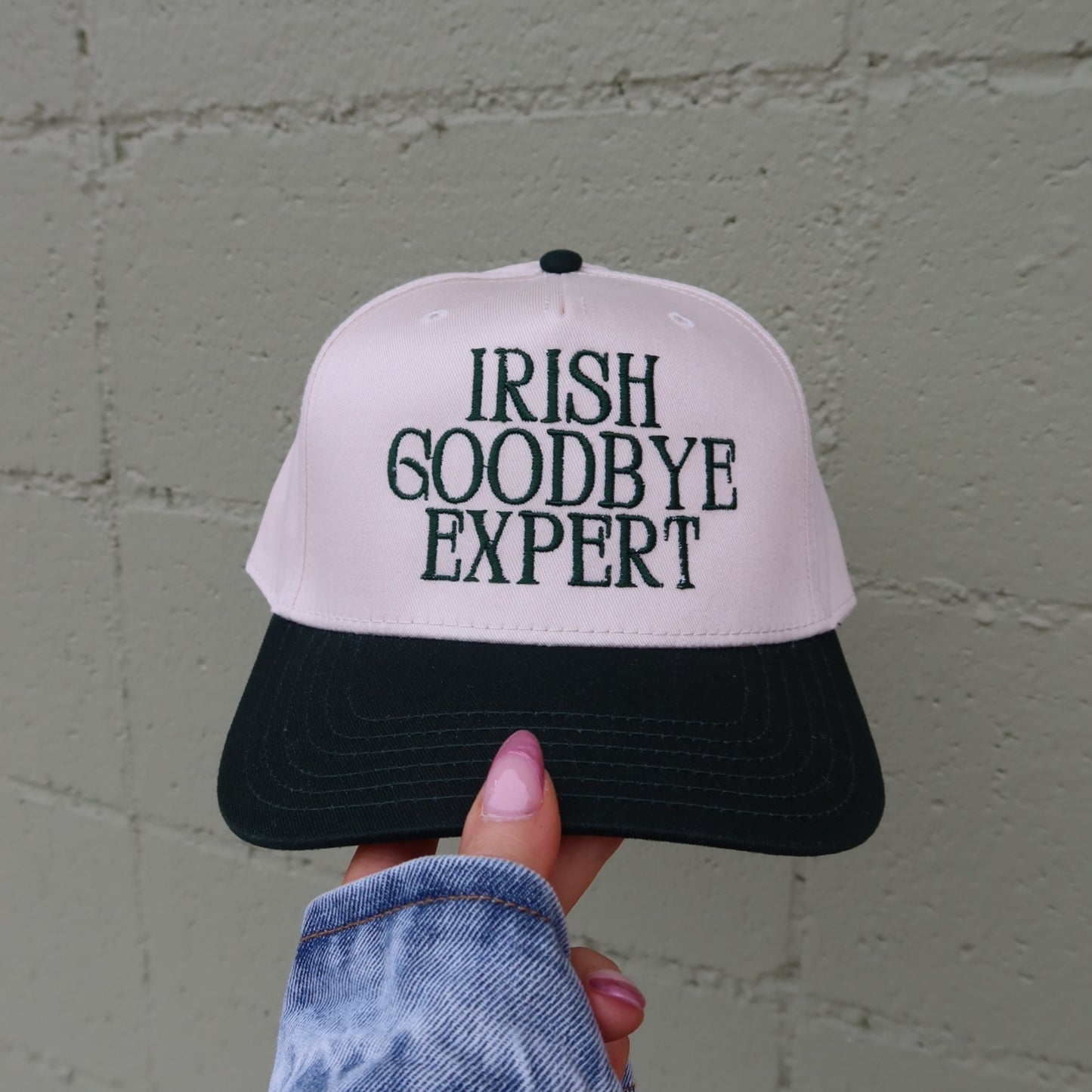 Irish Goodbye Expert Vintage Trucker Hat