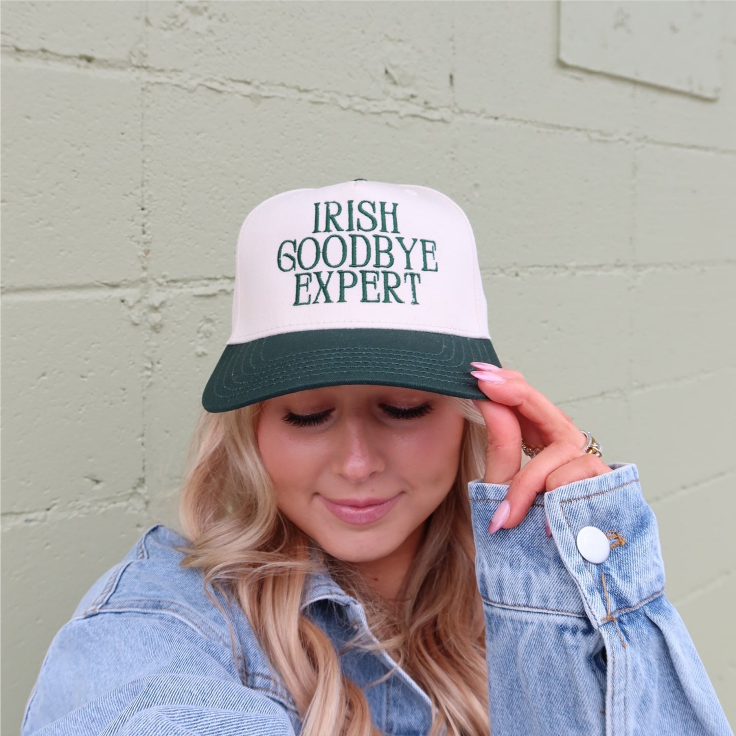 Irish Goodbye Expert Vintage Trucker Hat
