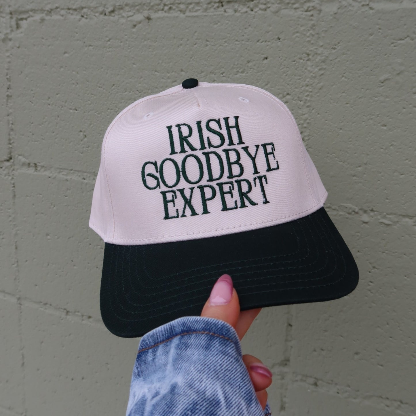 Irish Goodbye Expert Vintage Trucker Hat