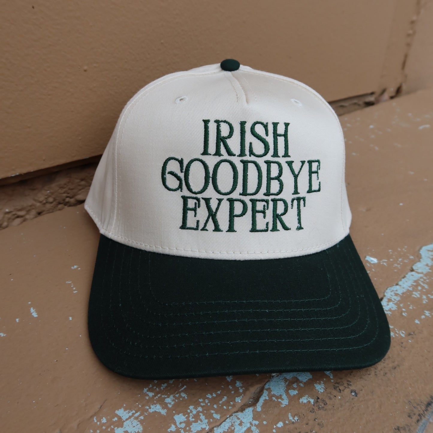 Irish Goodbye Expert Vintage Trucker Hat