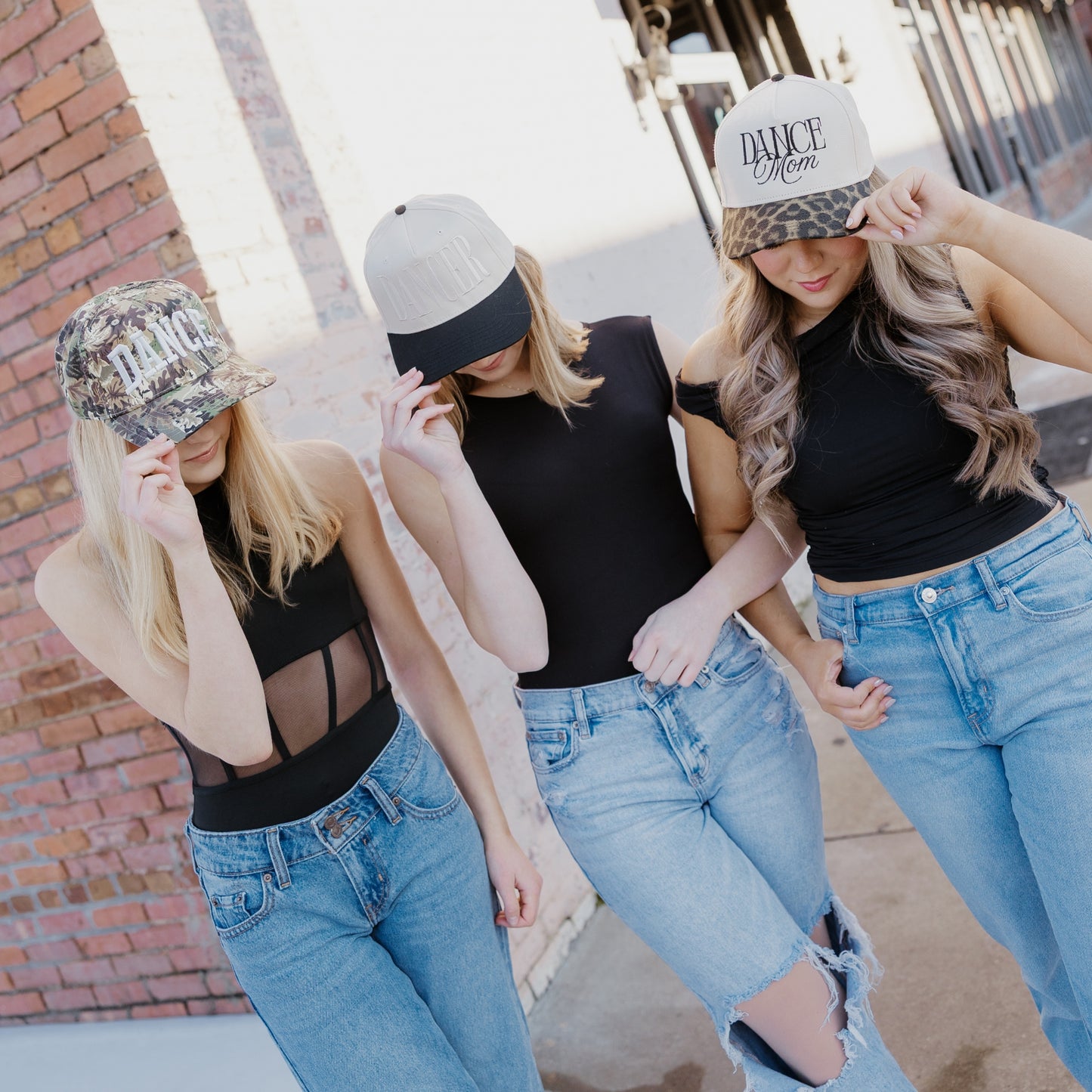 Dance Themed Vintage Trucker Hats