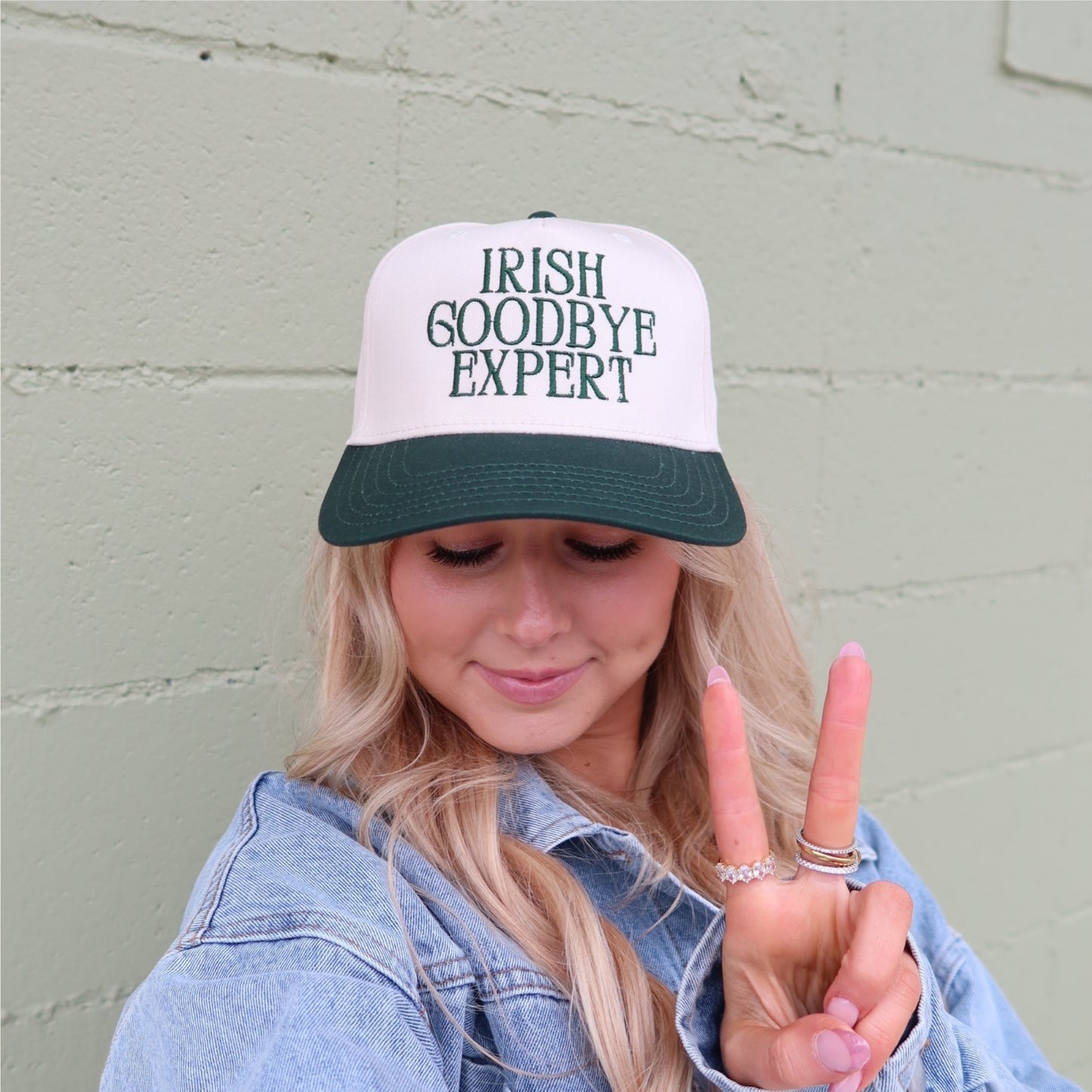 Irish Goodbye Expert Vintage Trucker Hat