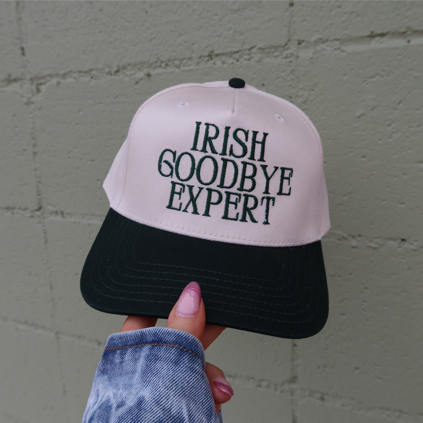 Irish Goodbye Expert Vintage Trucker Hat