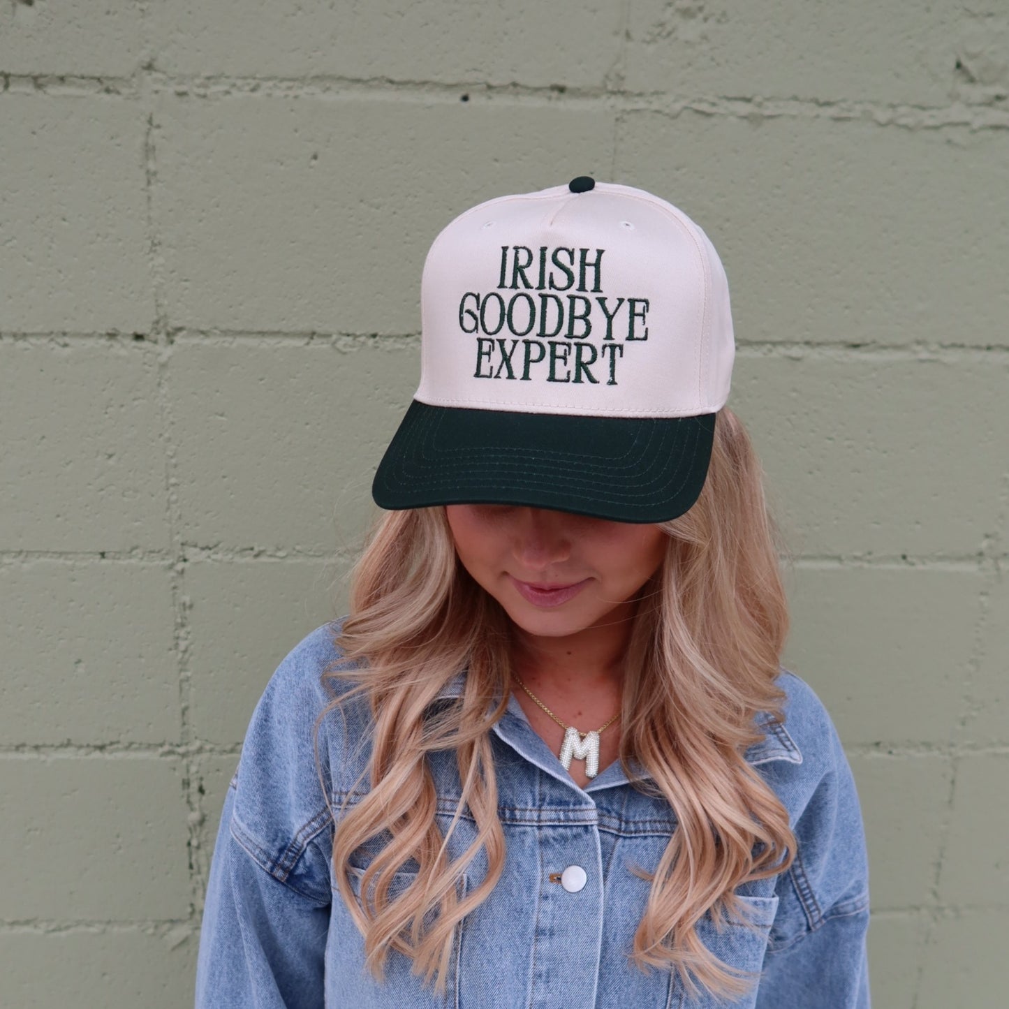 Irish Goodbye Expert Vintage Trucker Hat