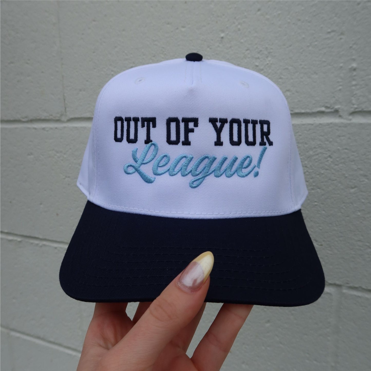 Out of Your League Vintage Trucker Hat