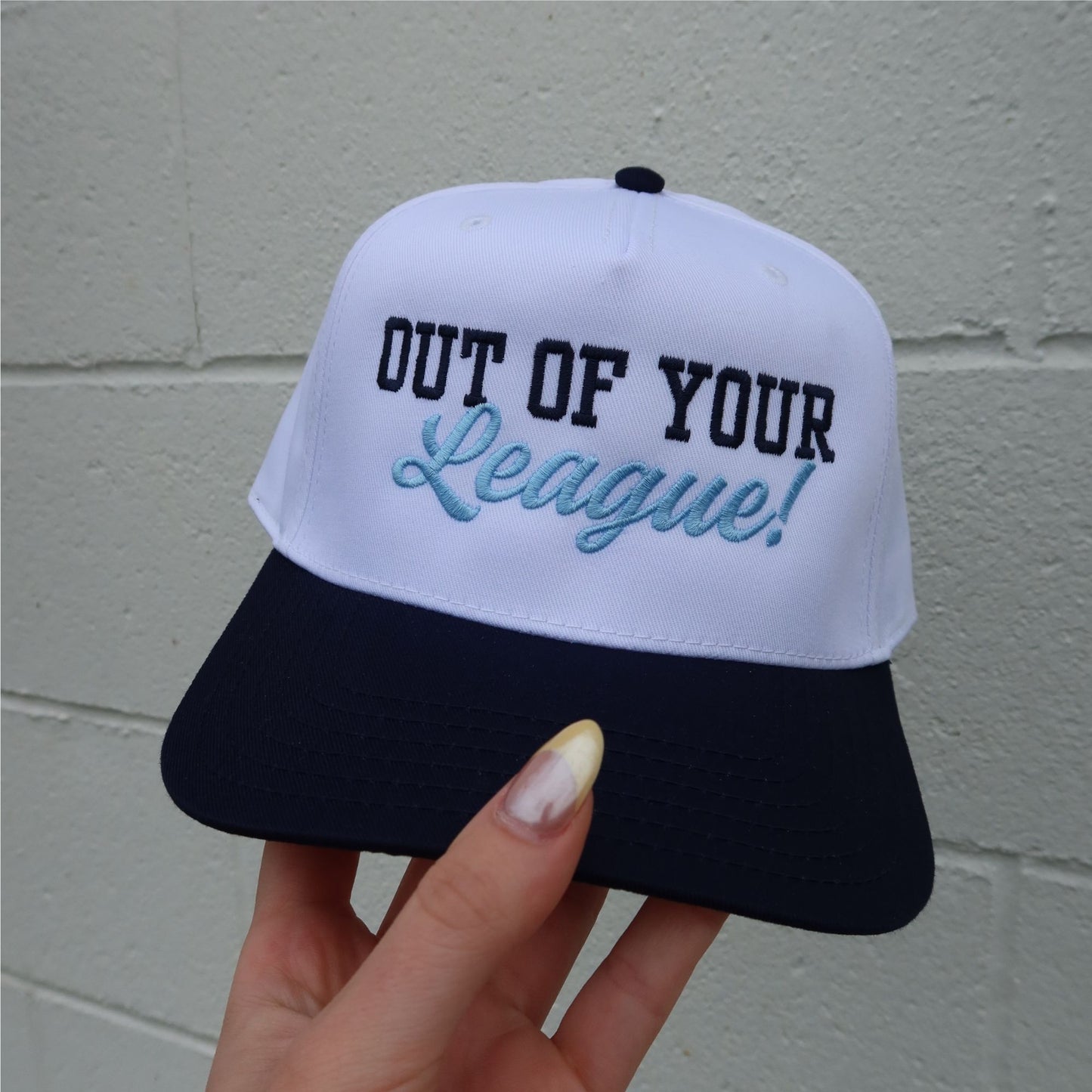 Out of Your League Vintage Trucker Hat