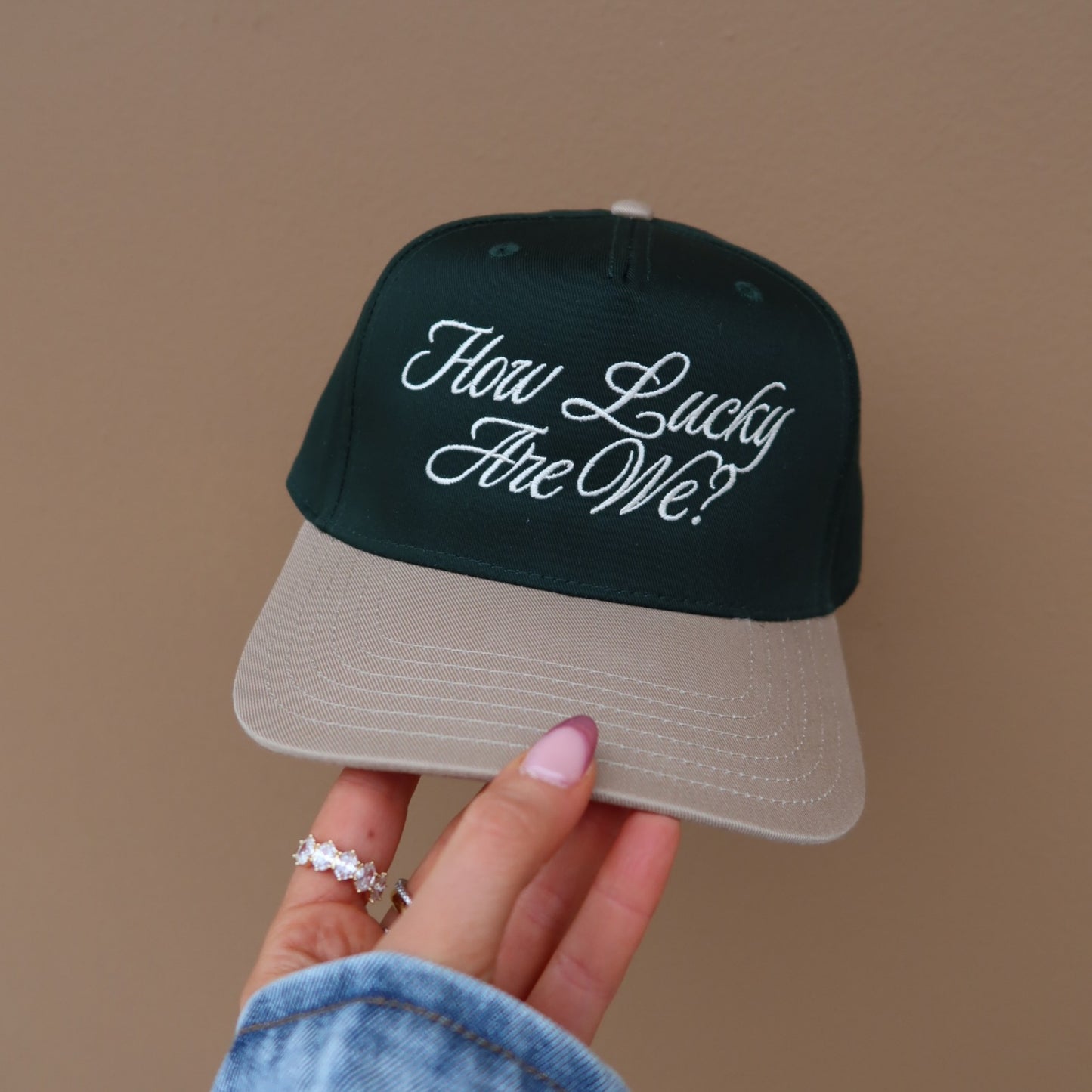 How Lucky Are We? Vintage Trucker Hat