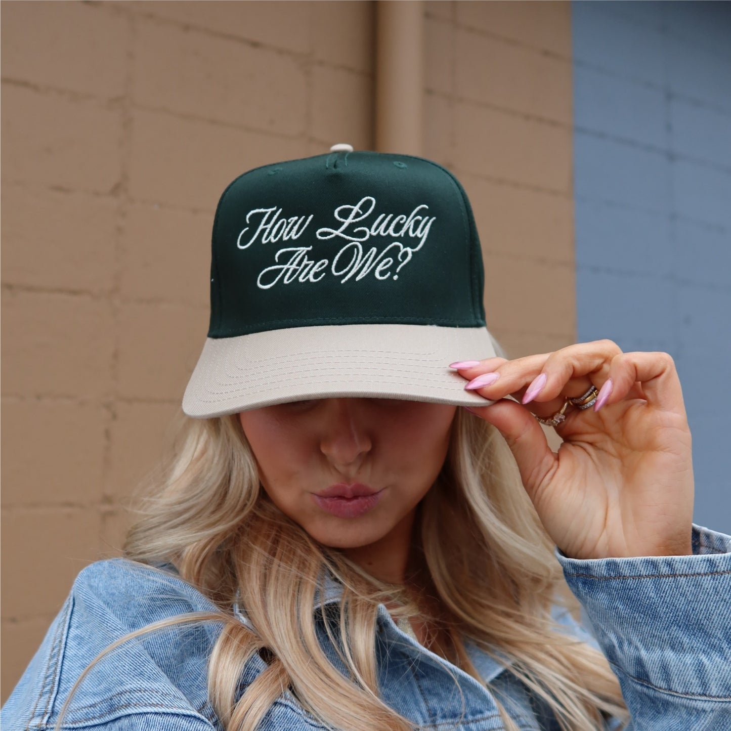 How Lucky Are We? Vintage Trucker Hat