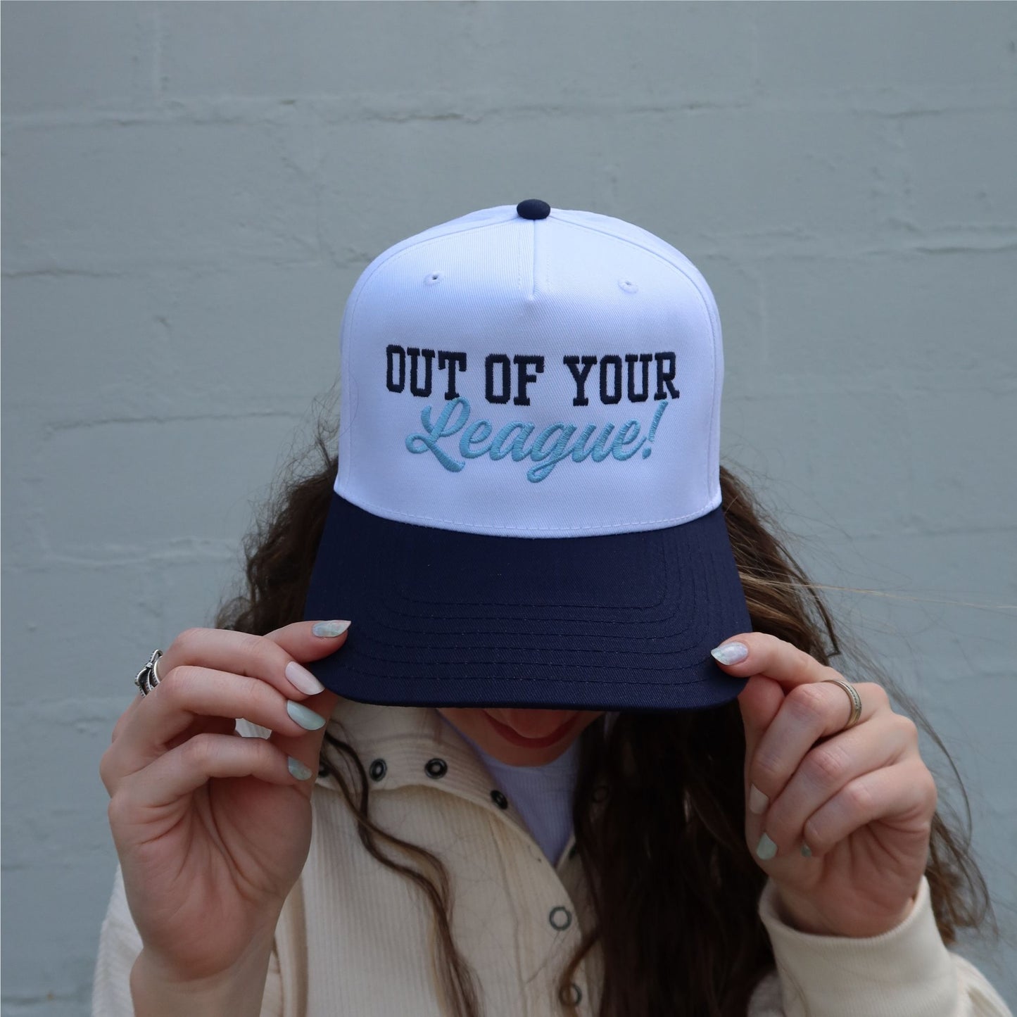 Out of Your League Vintage Trucker Hat