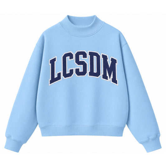 LCSDM Mockneck Sweatshirt - Baby Blue