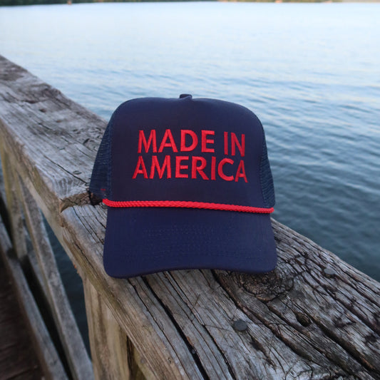 Made in America Mesh-Back Trucker Hat