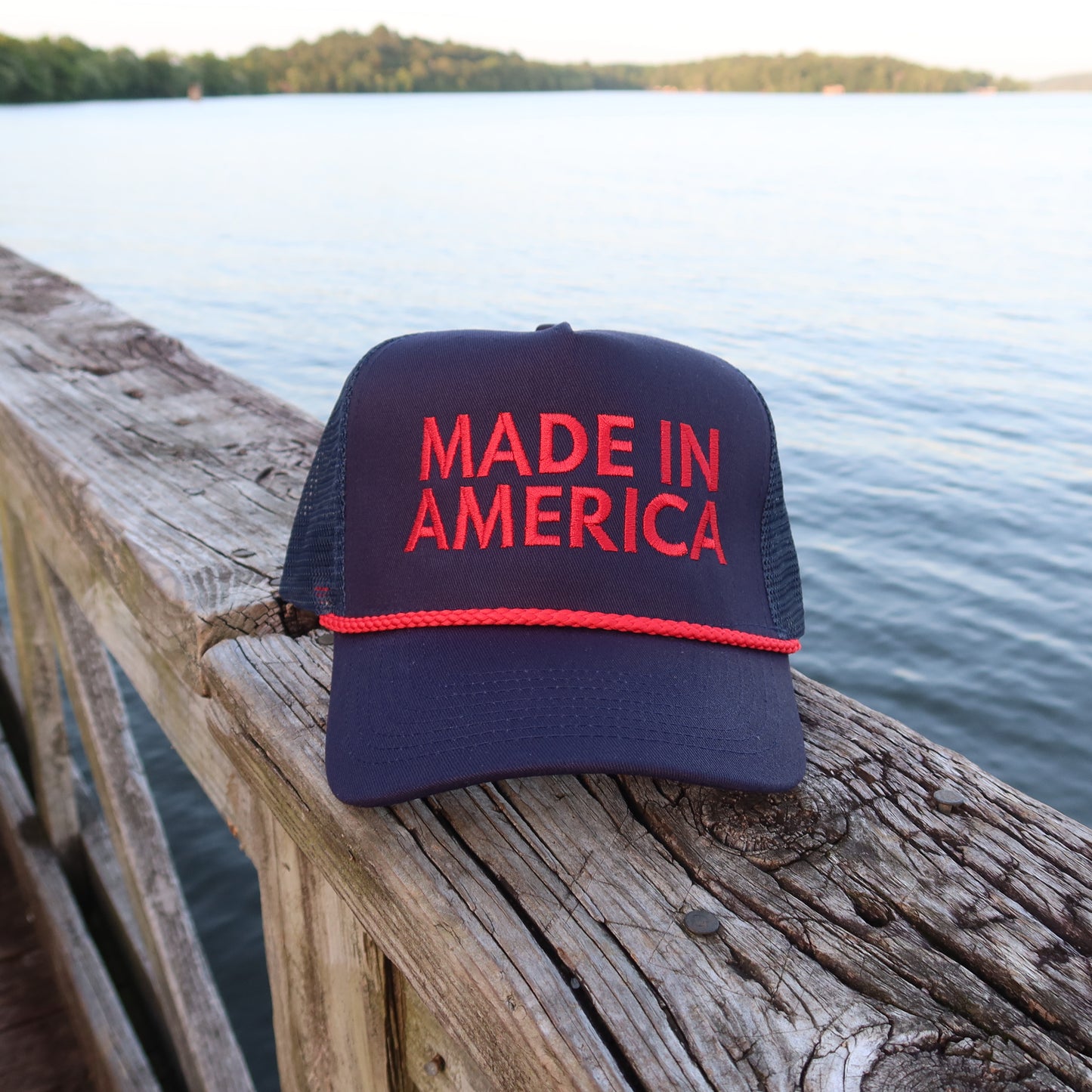 Made in America Mesh-Back Trucker Hat