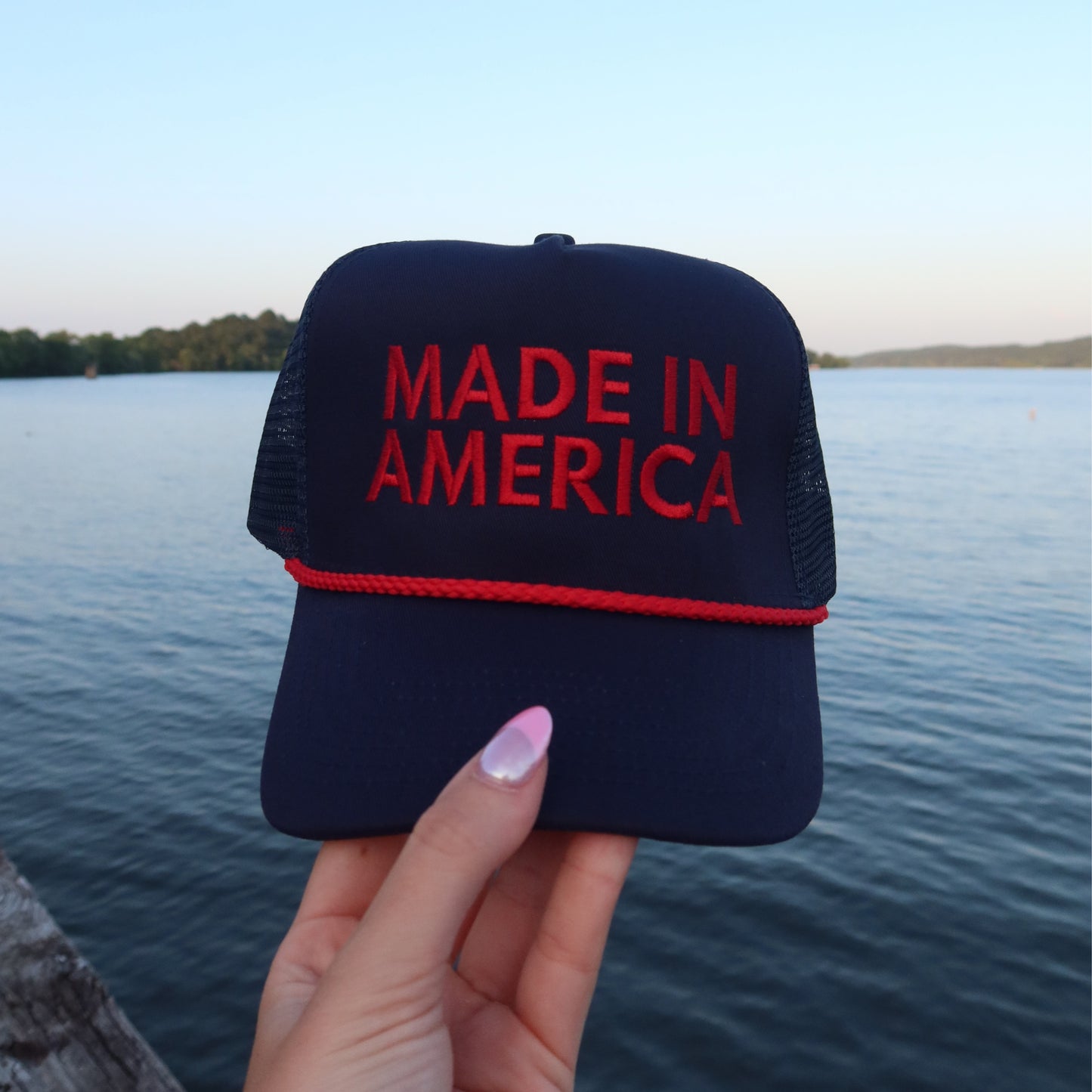 Made in America Mesh-Back Trucker Hat