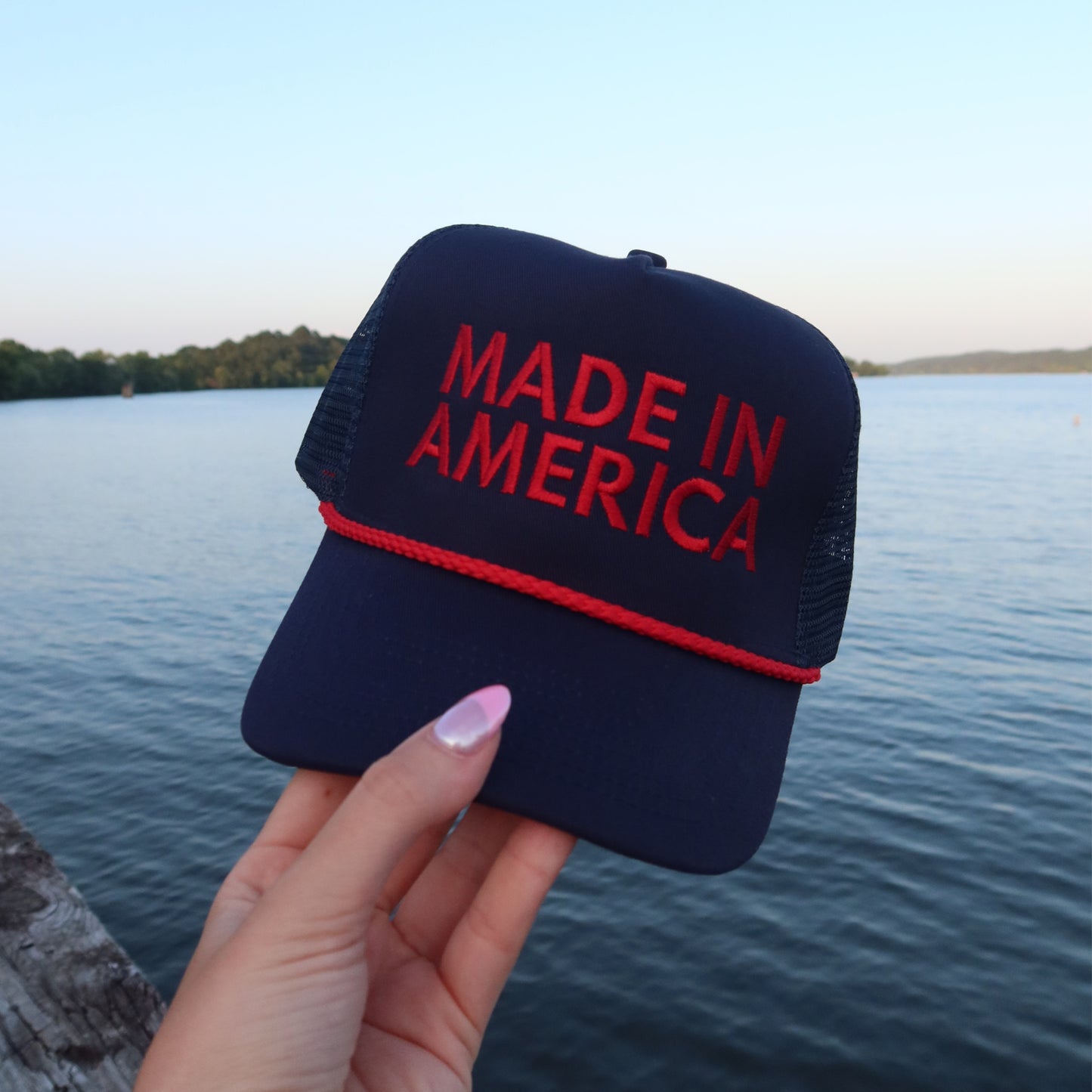 Made in America Mesh-Back Trucker Hat
