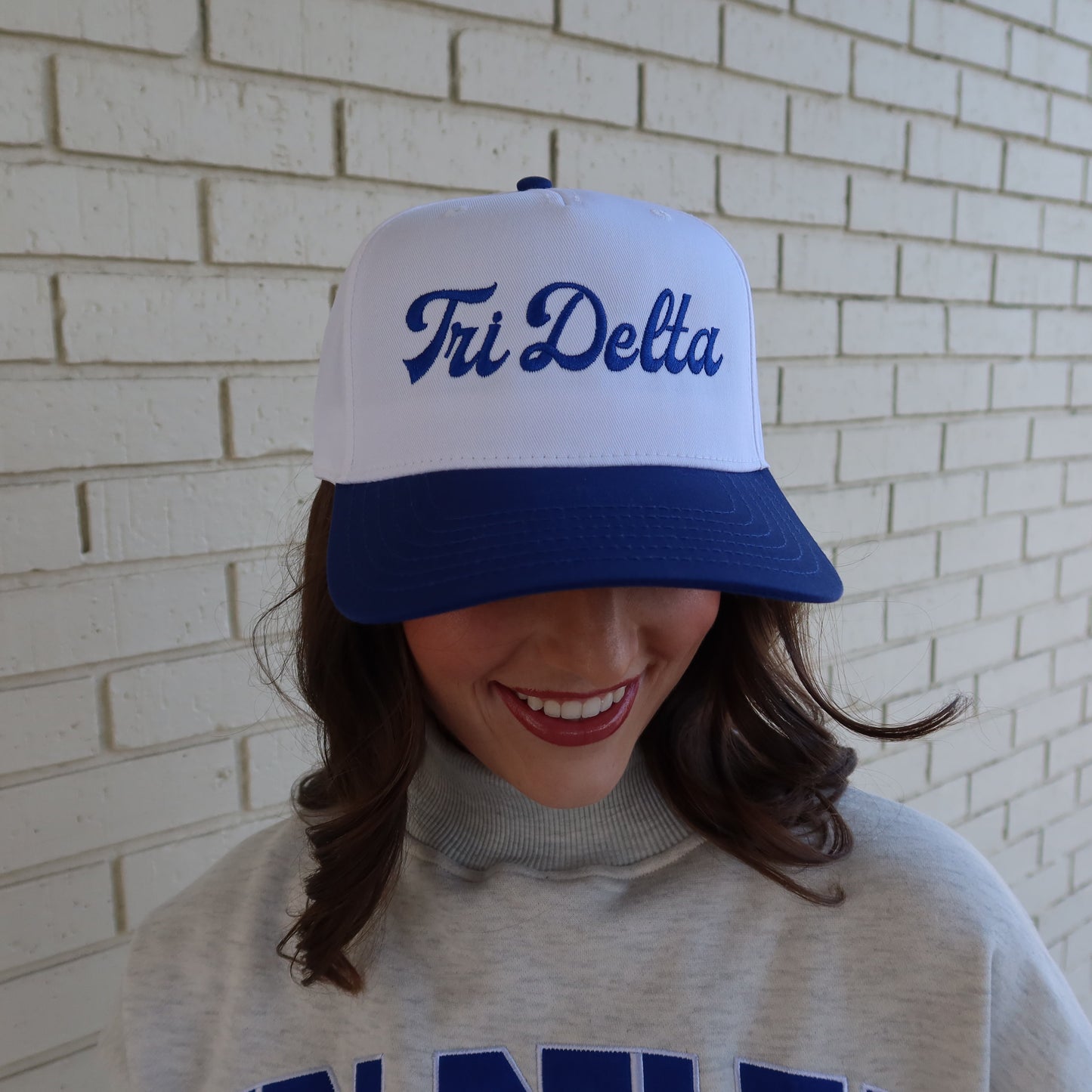 Tri Delta Groovy Vintage Trucker Hat
