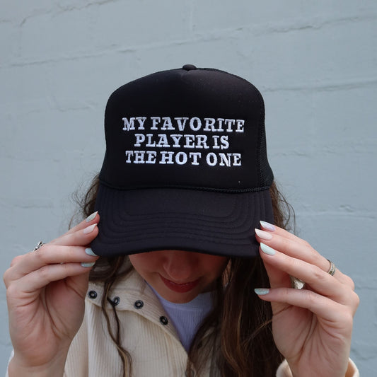 My Favorite Player is the Hot One Classic Trucker Hat