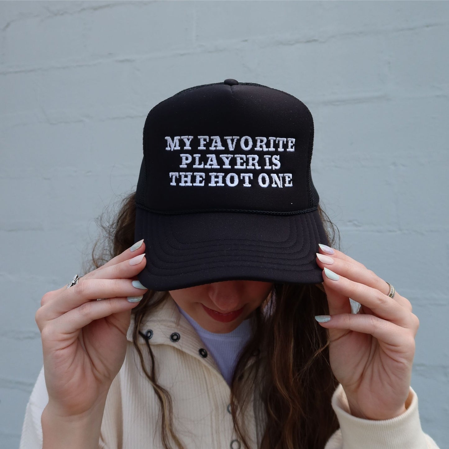 My Favorite Player is the Hot One Classic Trucker Hat