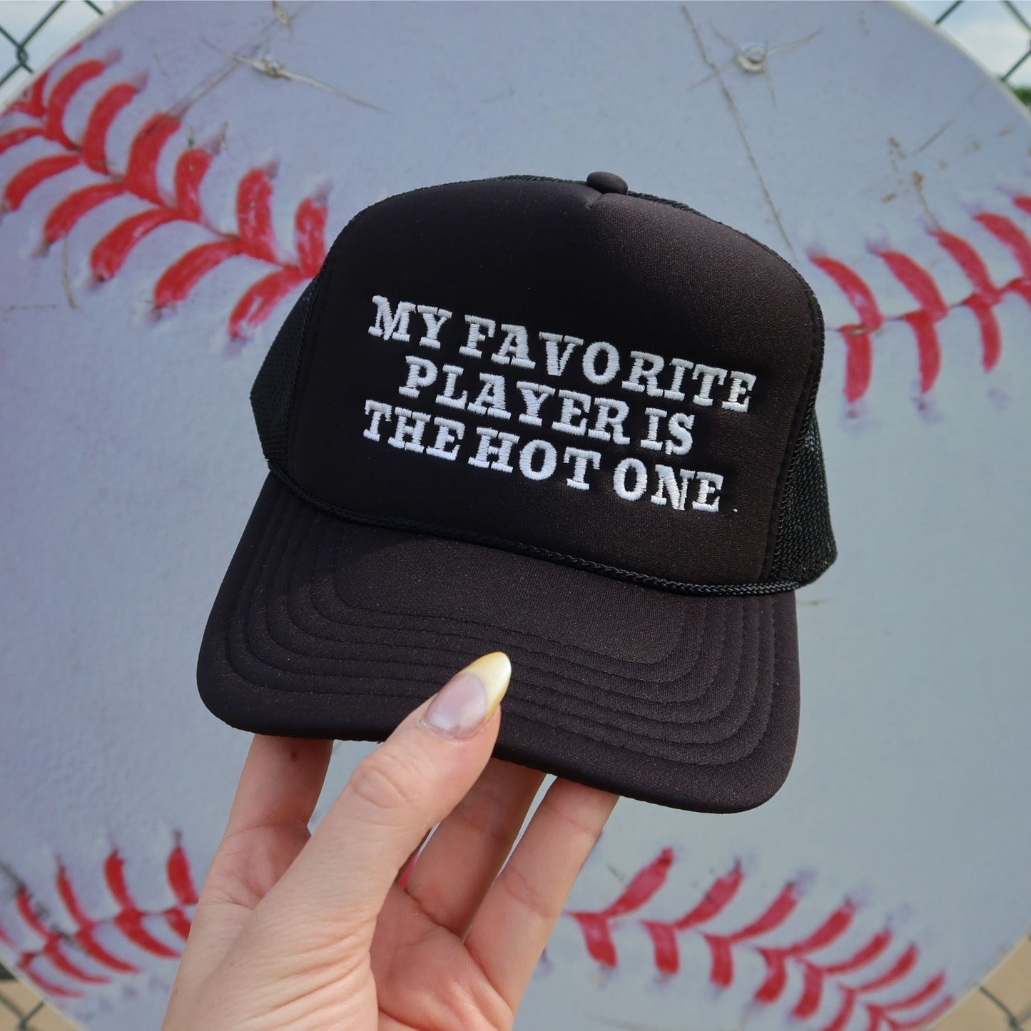 My Favorite Player is the Hot One Classic Trucker Hat