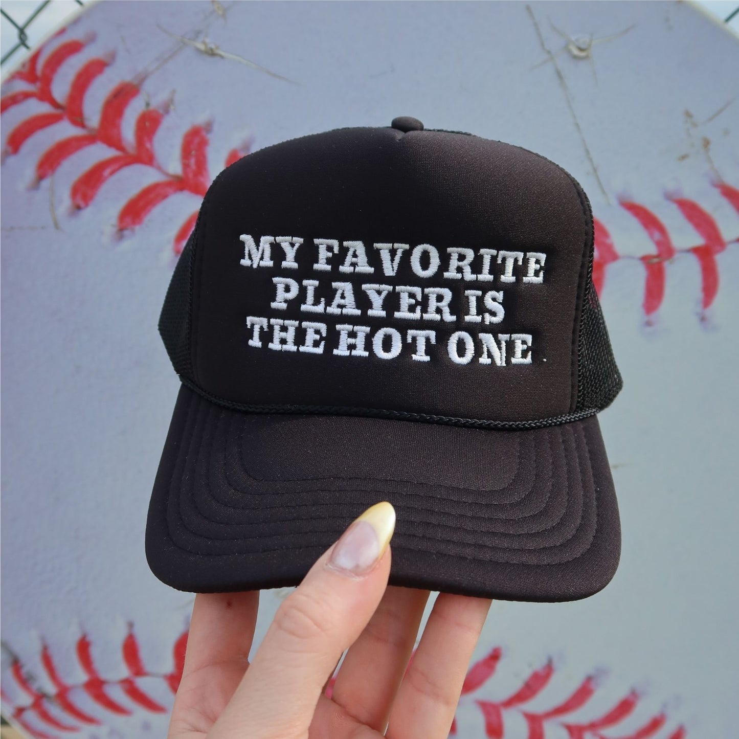 My Favorite Player is the Hot One Classic Trucker Hat