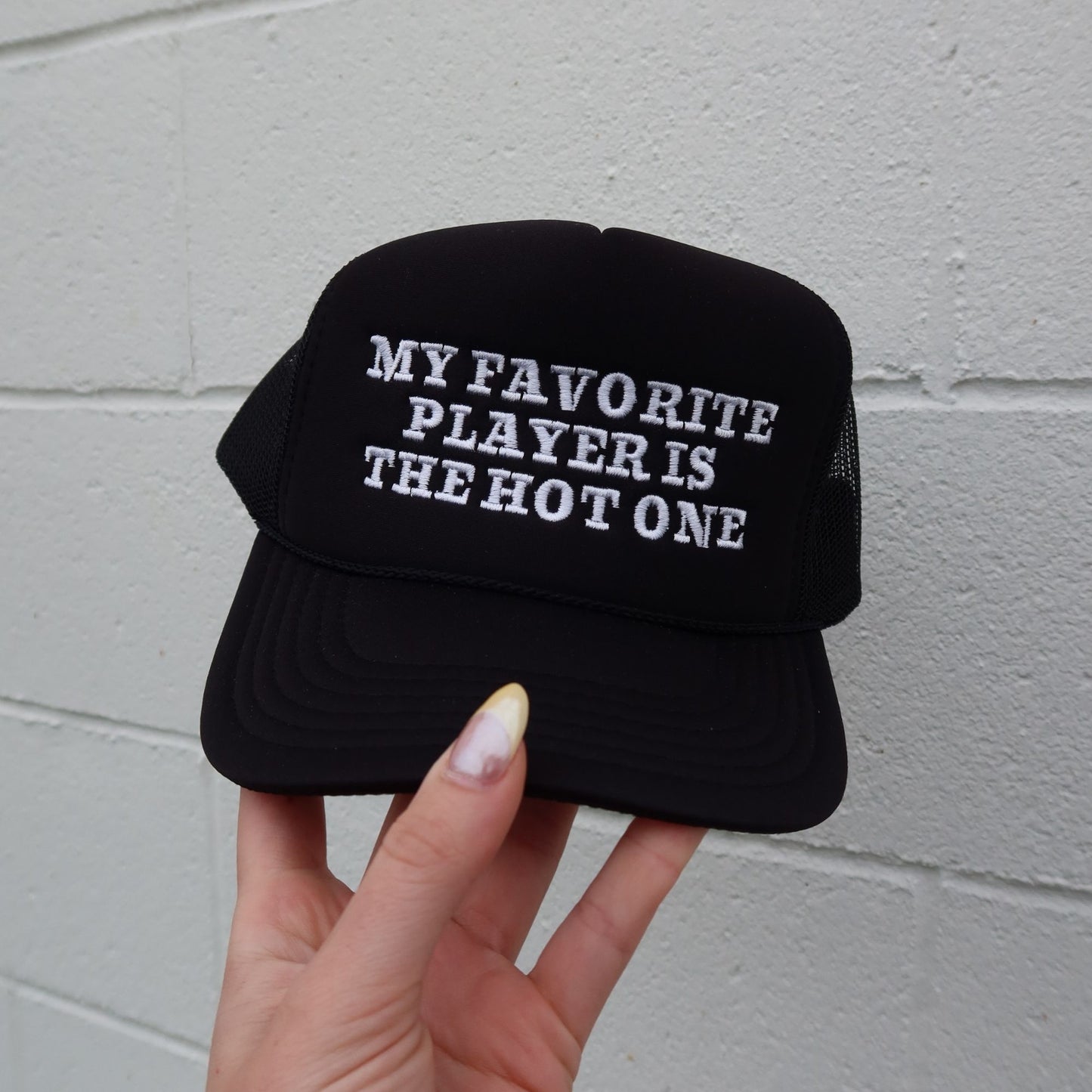 My Favorite Player is the Hot One Classic Trucker Hat
