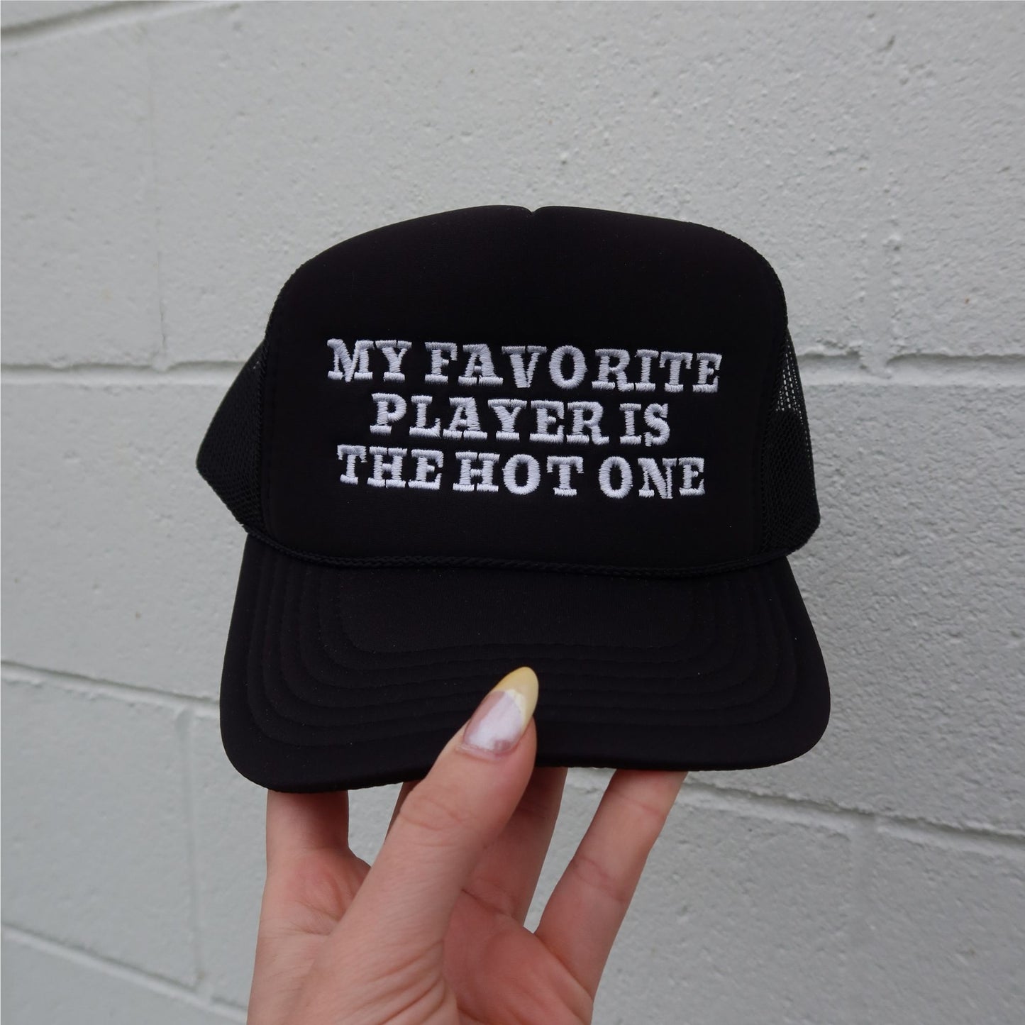My Favorite Player is the Hot One Classic Trucker Hat