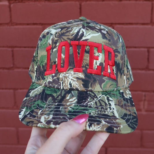 Lover Camo Vintage Trucker Hat