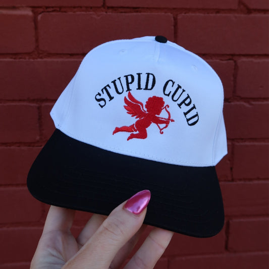 Stupid Cupid Vintage Trucker Hat