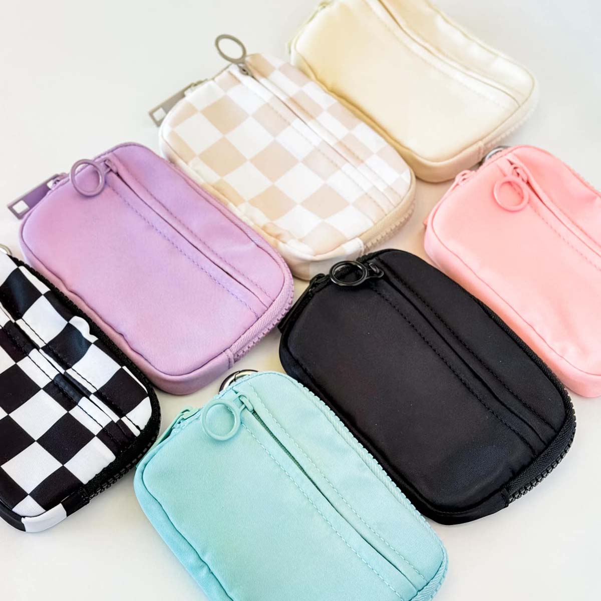 Zip Pouch Keychain Wallet