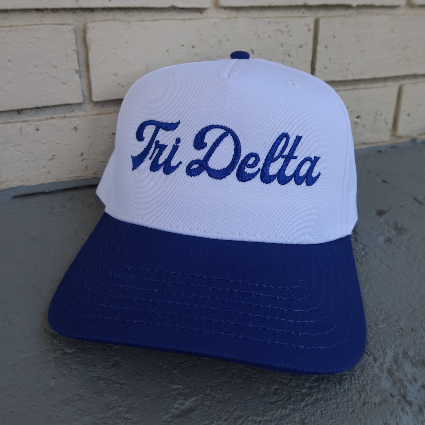 Tri Delta Groovy Vintage Trucker Hat