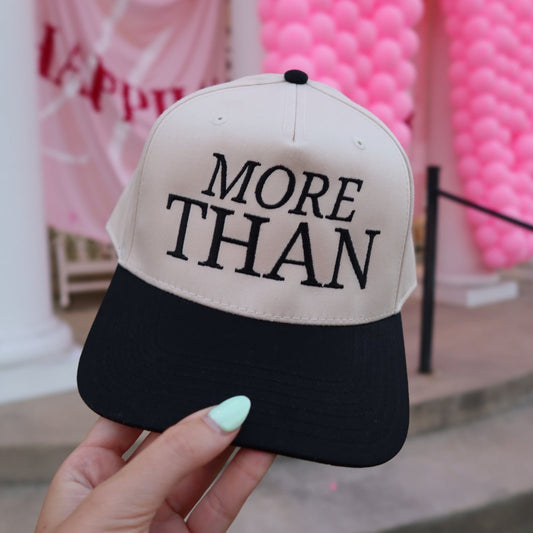 More Than Alpha Sigma Tau Trucker Hat (Embroidered)