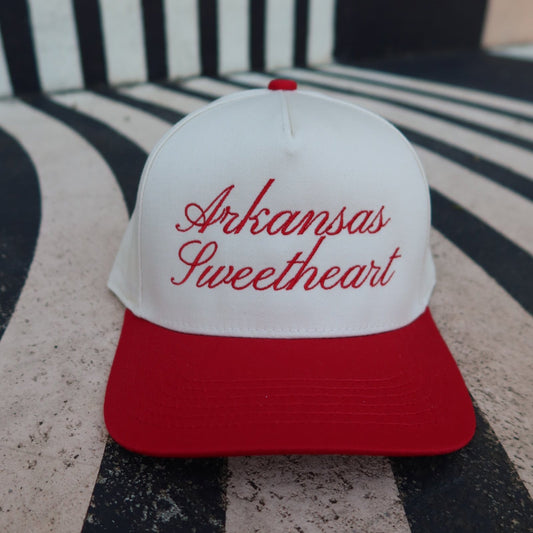 Arkansas Sweetheart Vintage Trucker Hat