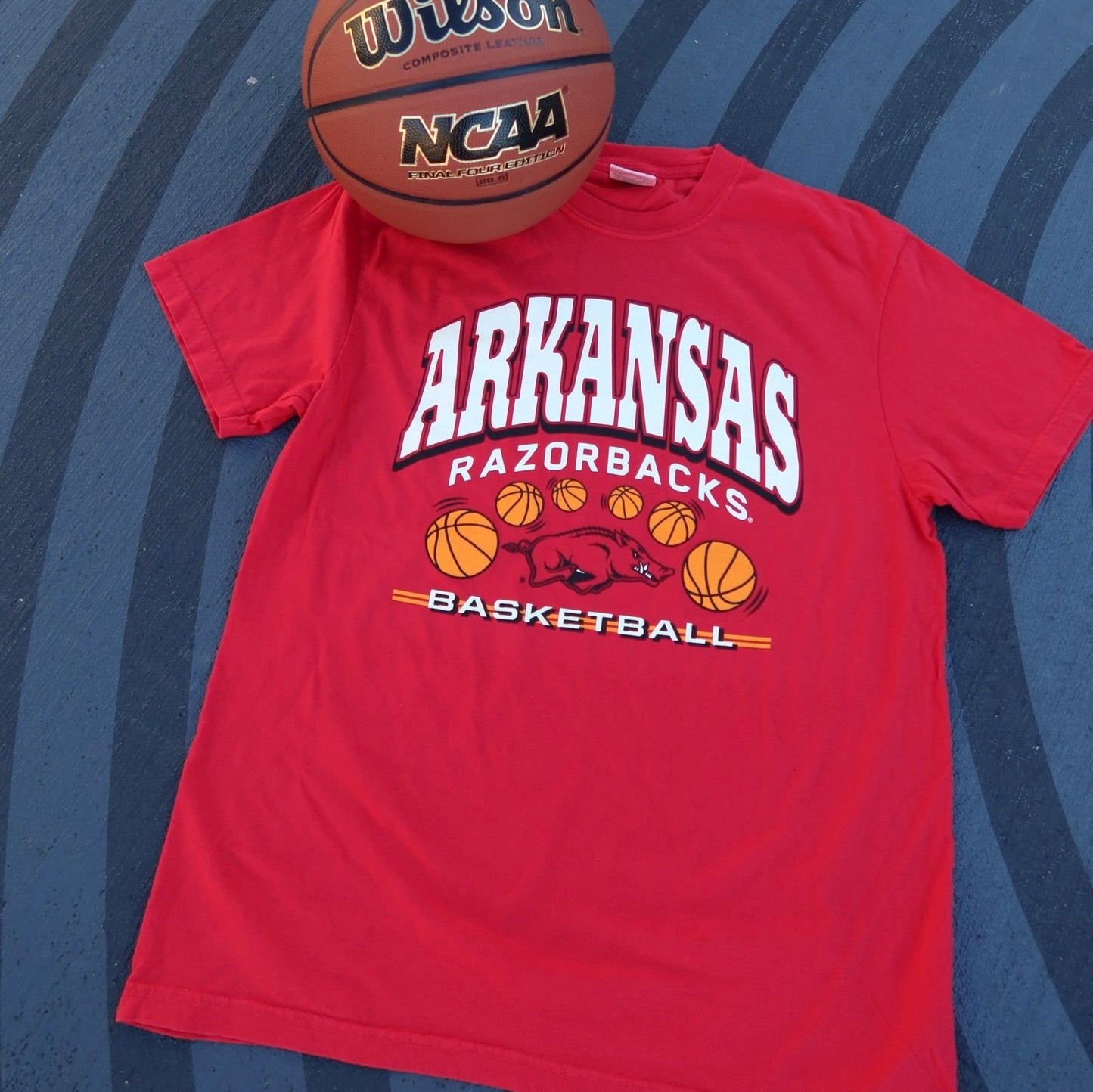 Arkansas Razorbacks Basketball Short Sleeve T-Shirt