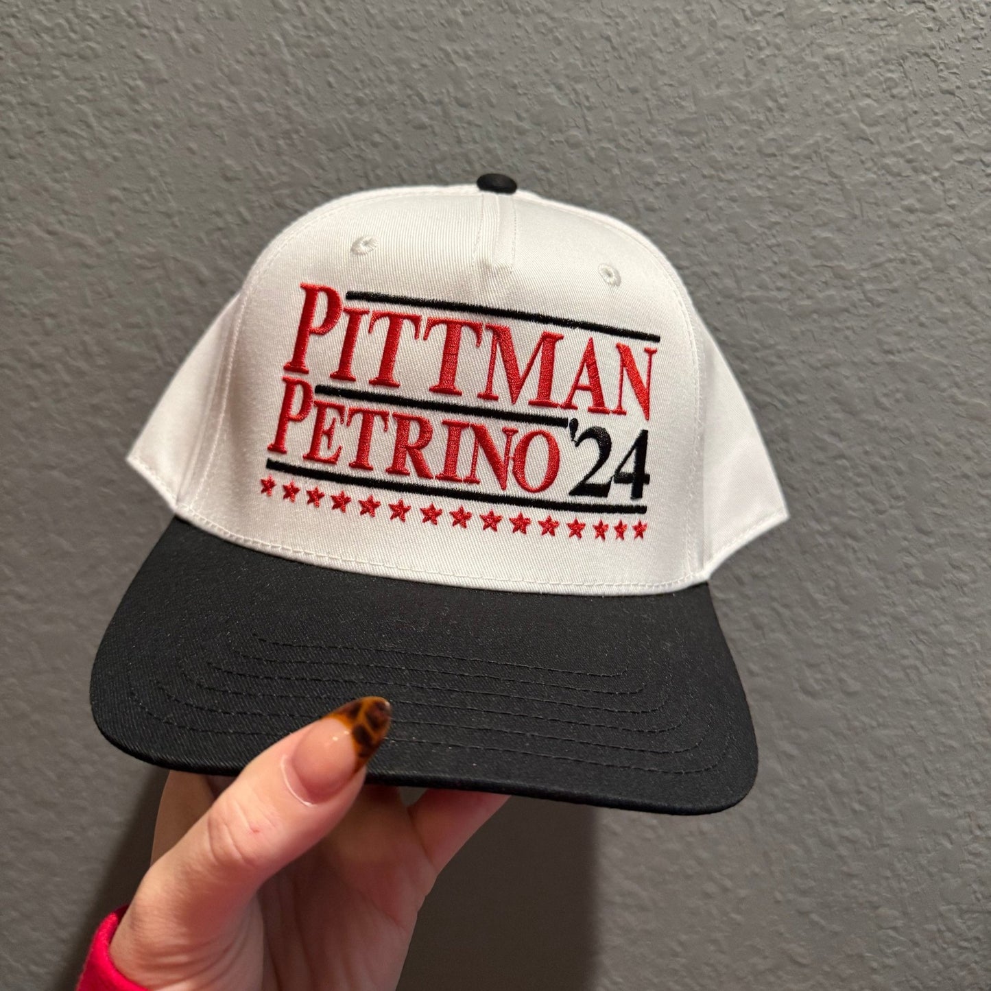 Pittman Petrino '24 Vintage Trucker Hat (Embroidered)
