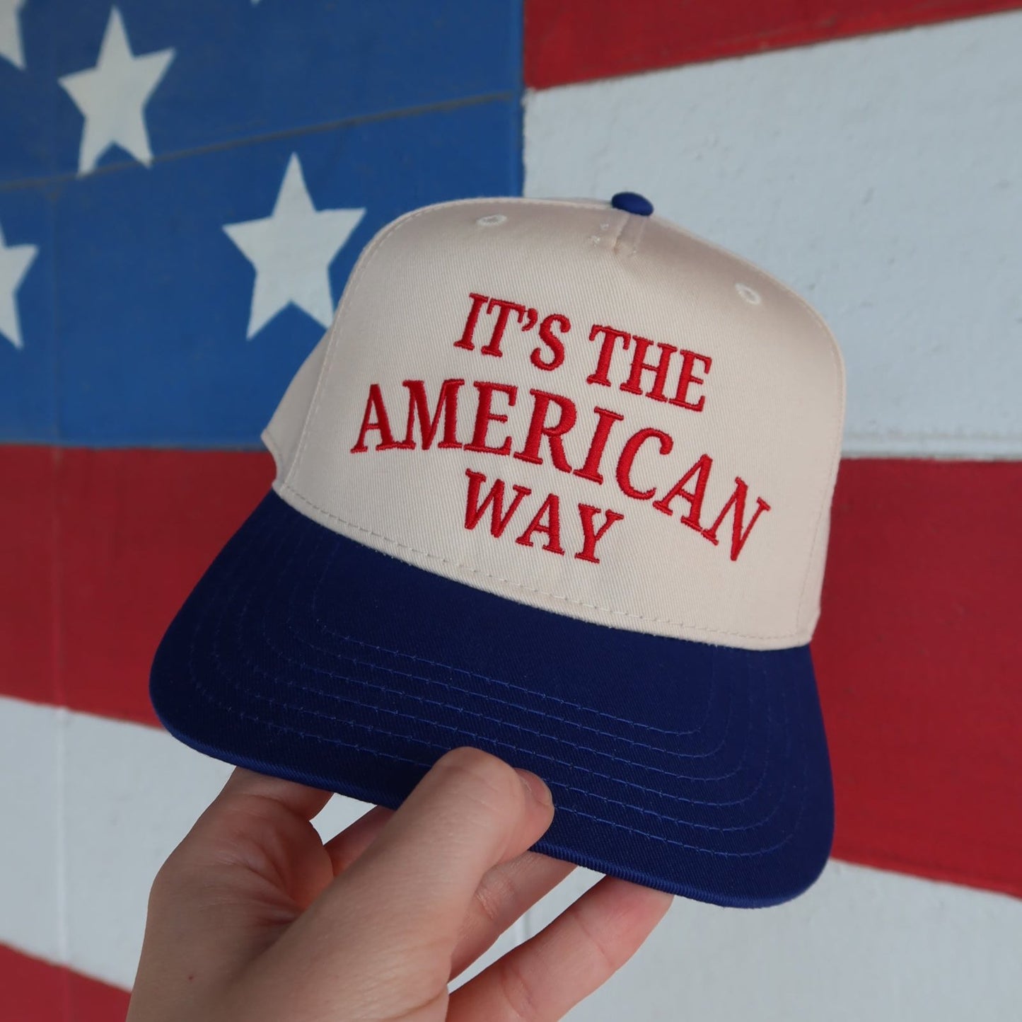 The American Way Toby Keith Vintage Trucker Hat