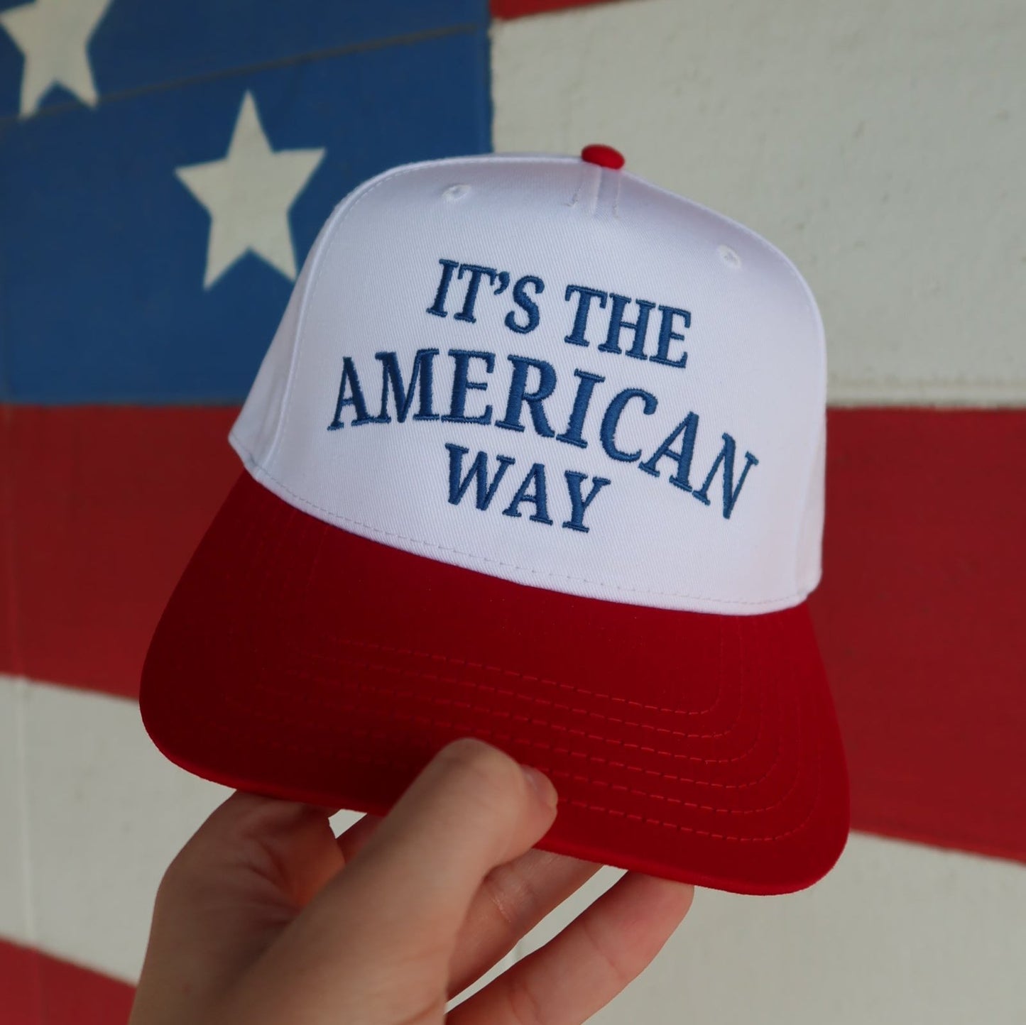 The American Way Toby Keith Vintage Trucker Hat