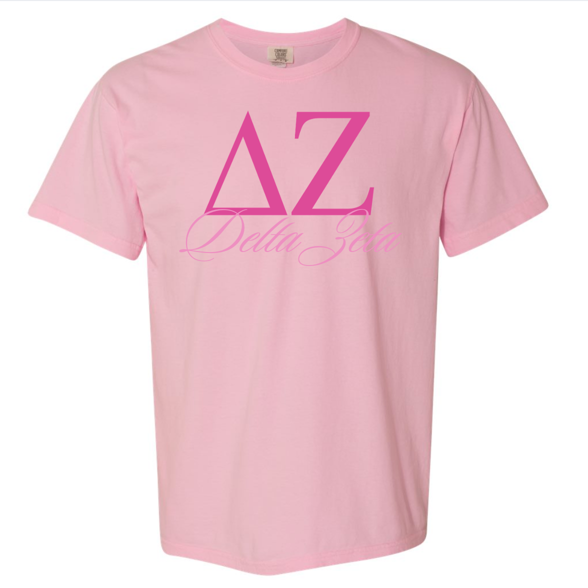 Delta Zeta Comfort Colors Short Sleeve T-Shirt
