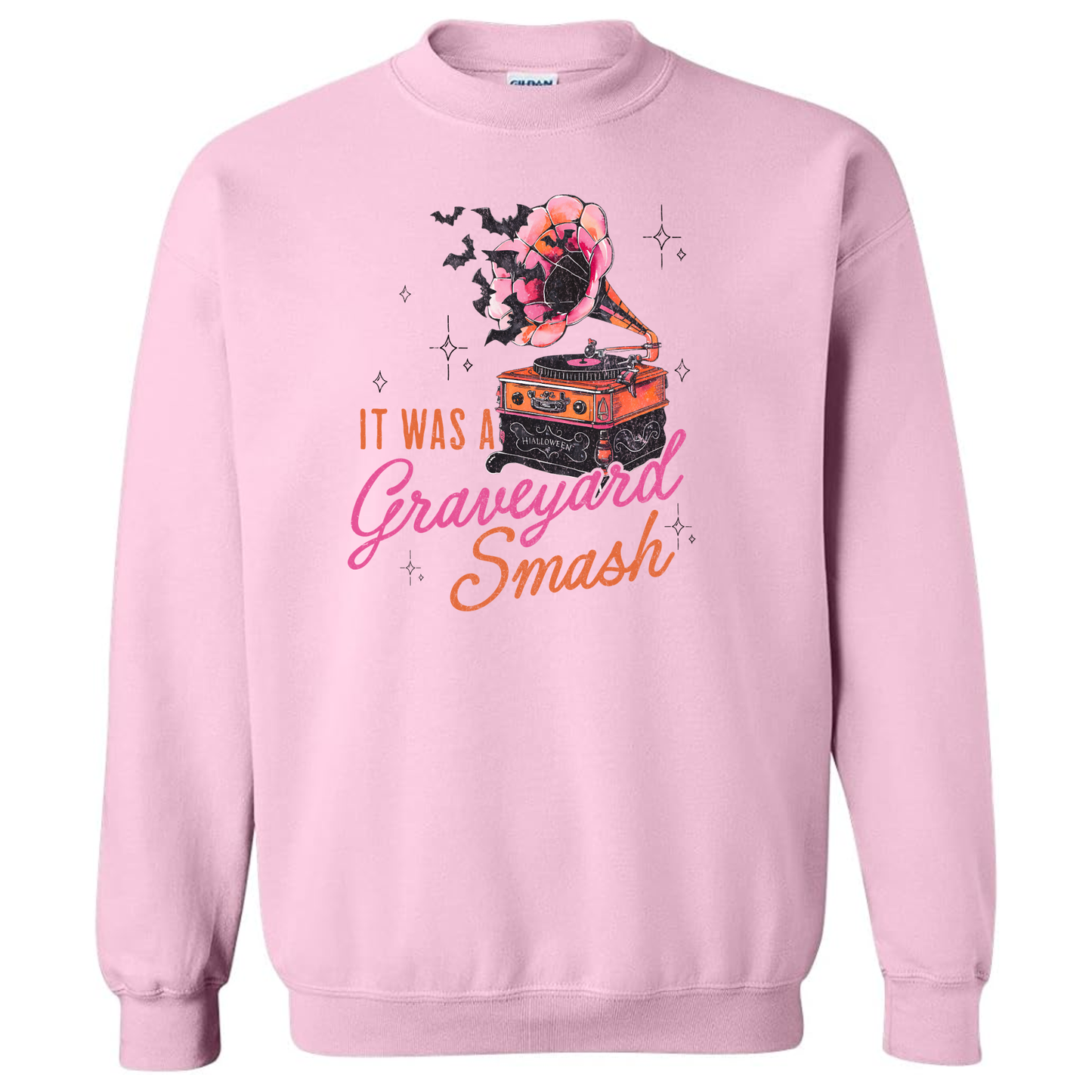 Graveyard Smash Crewneck Sweatshirt- Adult Large
