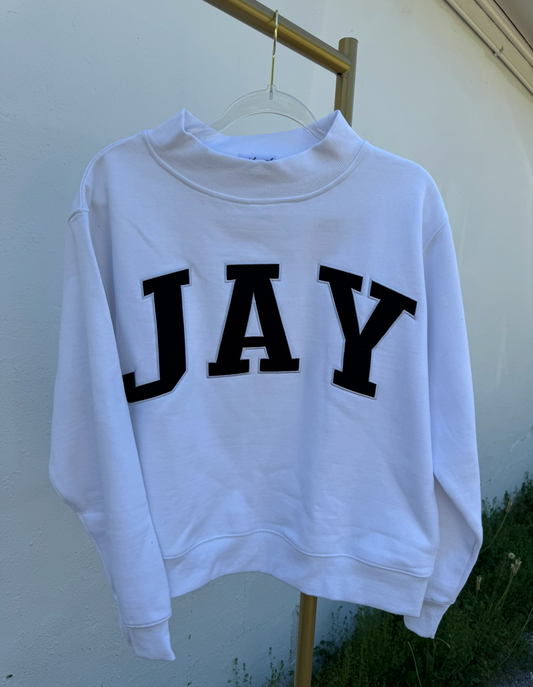 JAY Mockneck Sweatshirt - S/M