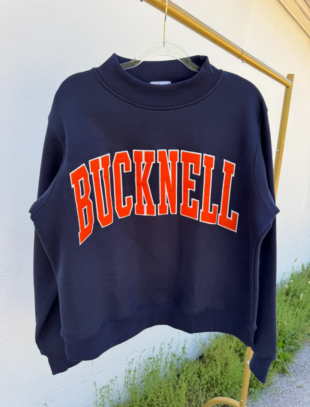 BUCKNELL Mockneck Sweatshirt - S/M