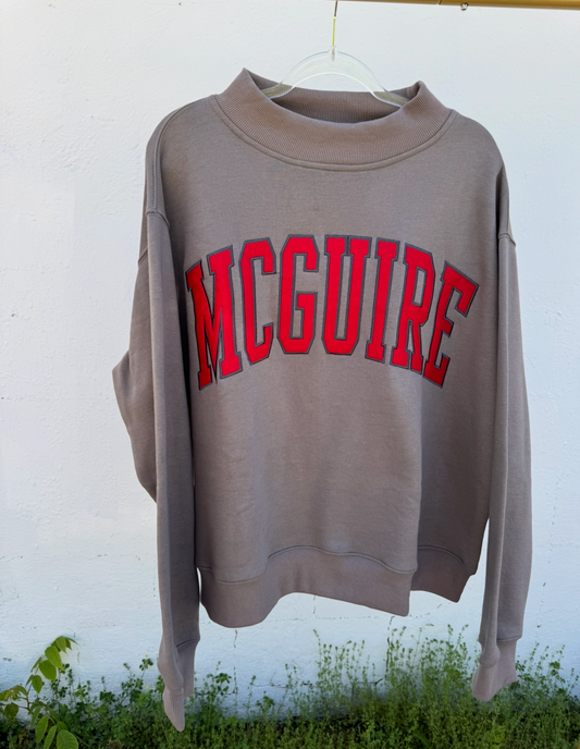 MCGUIRE Mockneck Sweatshirt - L/XL